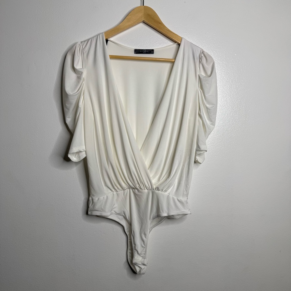 21 Saints Elegant White Women's Bodysuit